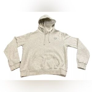 Disney Divided H&M Gray Mickey Mouse Ears Hoodie Woman’s Small Disneyland EUC